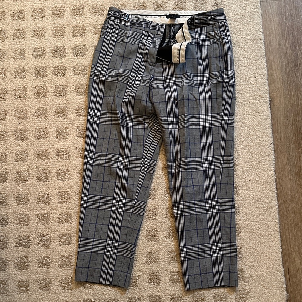 Women’s Gray Plaid Pants